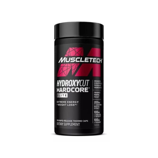 Quemador de grasa Hydroxycut para termogénesis y definición muscular, reducir tallas, bajar de peso. 110 soft gel