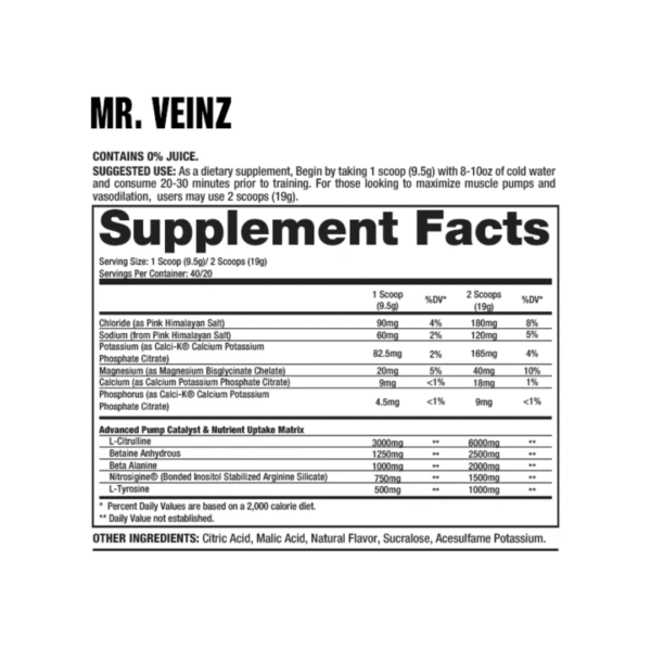 MR. Veomz 40/20 Serv Dragon Pharma