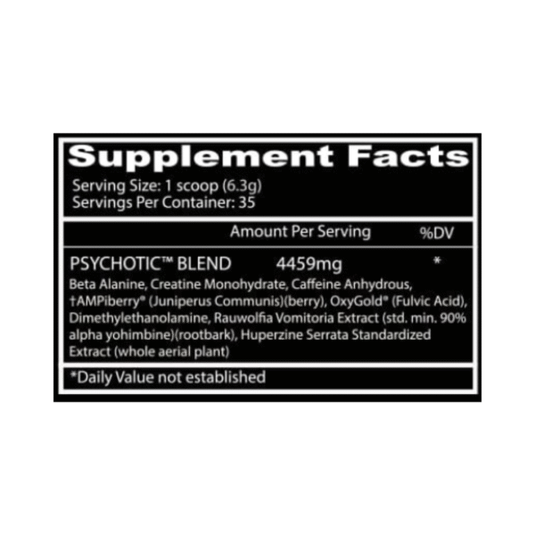 PSYCHOTIC Caramelo de Sangre - 35servs