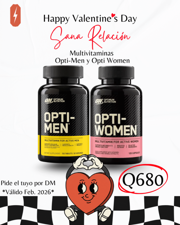 Opti-Men y Opti-Women, para los enamorados ❤️