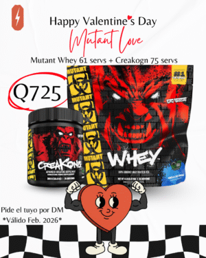 Mutant Whey 5lb + Creakong 75 Servs