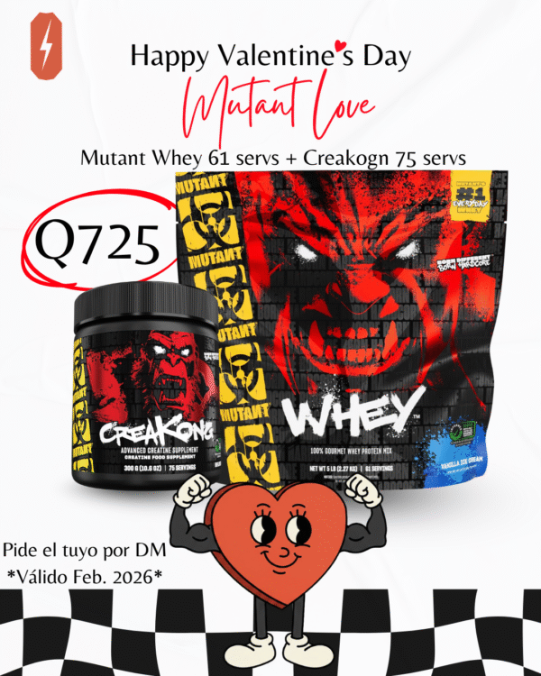 Mutant Whey 5lb + Creakong 75 Servs