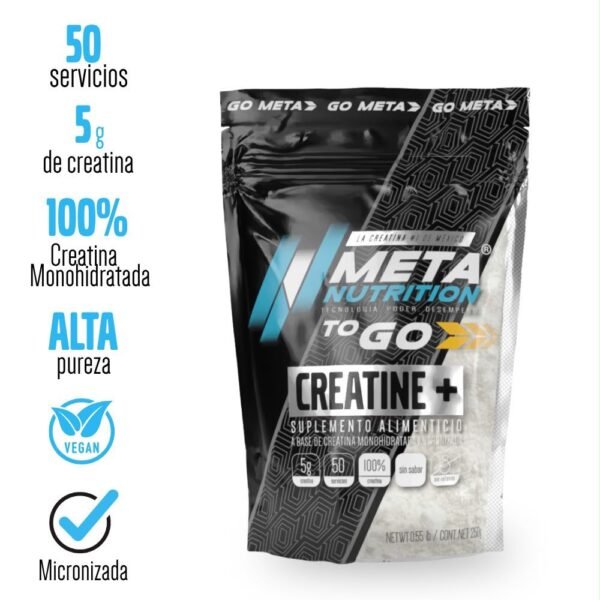 Meta Nutrition Creatina - 50 servicios(250g)